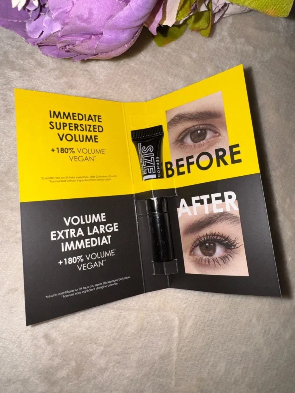 NEW Sephora Black Mini Size Up Mascara
